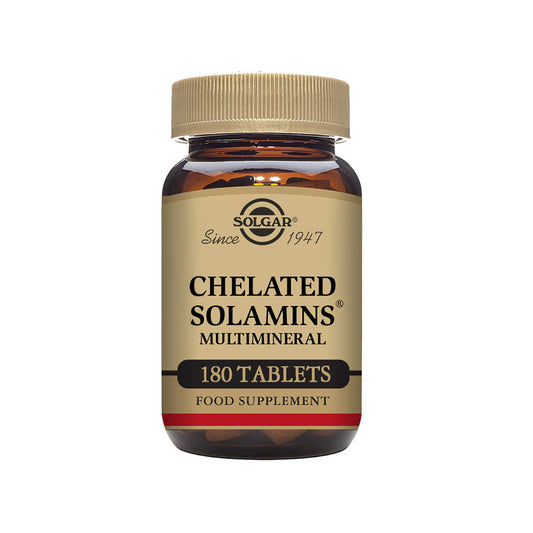 Solgar® Chelated Solamins Multimineral Tablets - Pack of 180